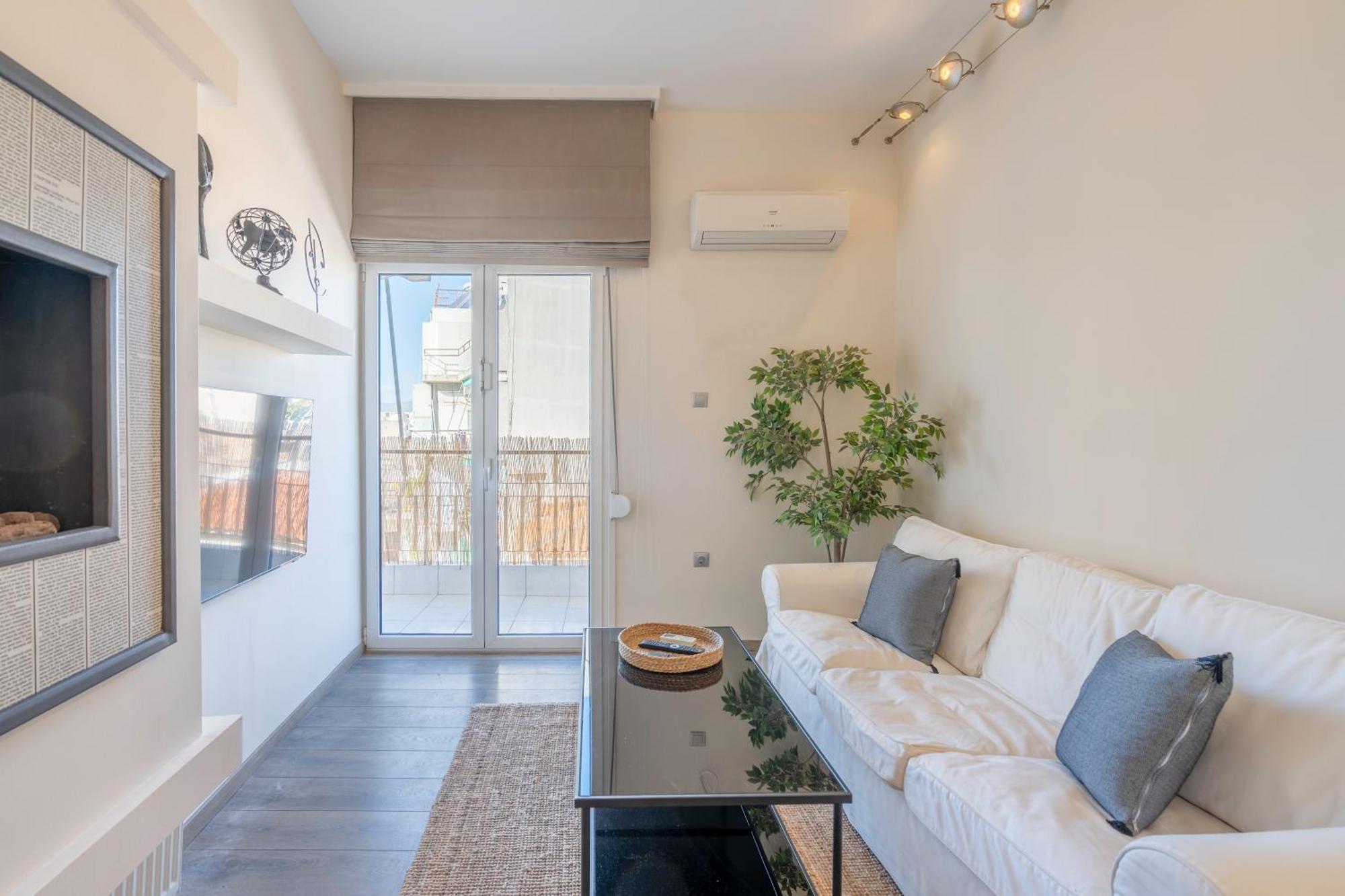 City Oasis: Newly Renovated 2Br Apt In City Center Athen Exterior foto